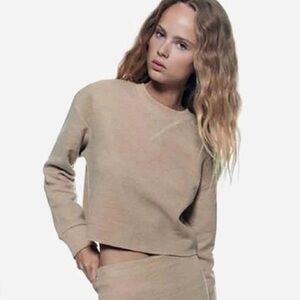 Zara cropped sweater